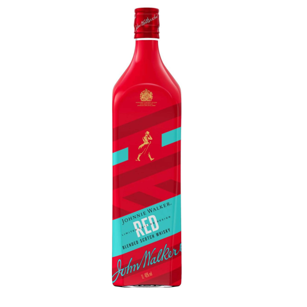 Whisky Johnnie Walker Red 200 anos Limited Edition 1L na Casa da